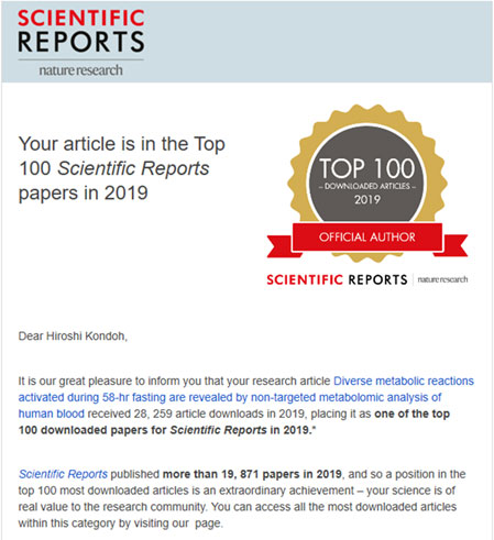 Scietific Reports